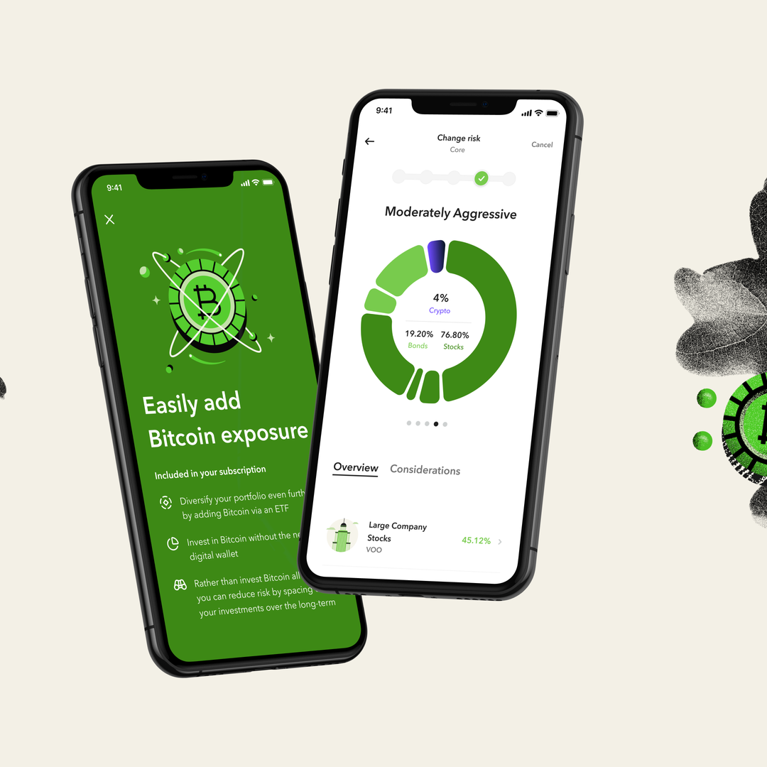 Image of How do I add the bitcoin ETF to my Acorns portfolio?